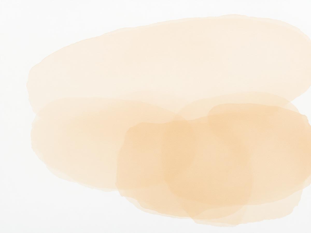 Soft watercolour wash in sand tones